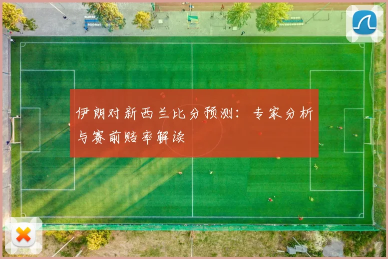 伊朗对新西兰比分预测:专家分析与赛前赔率解读