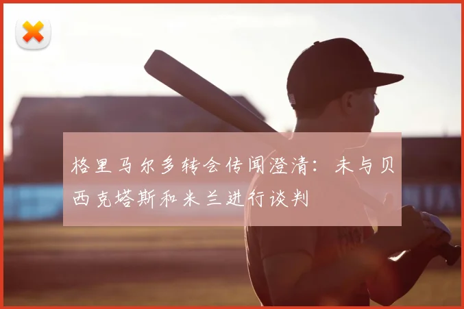 格里马尔多转会传闻澄清:未与贝西克塔斯和米兰进行谈判